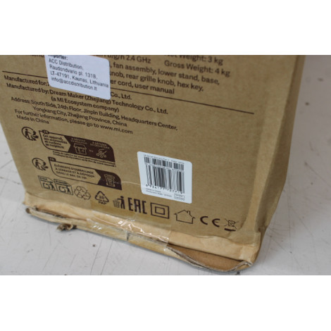 SALE OUT. Xiaomi | Mi Smart Standing Fan | 2 | Stand Fan | 15 W | Oscillation | White | DAMAGED PACKAGING, SCRATCHED FAN HEAD