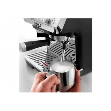 Delonghi Coffee machine | EC9155.MB | Pump pressure 15 bar | Built-in milk frother | Manual | Metal Black | 1400 W
