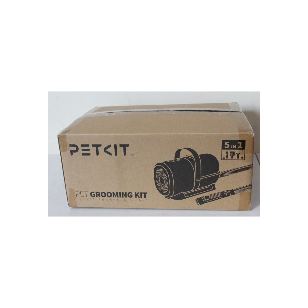 SALE OUT. PETKIT | Air Clipper Pet Grooming Vacuum Kit 5in1 | LM4 | Grey/White | DEMO | Warranty 24 month(s)