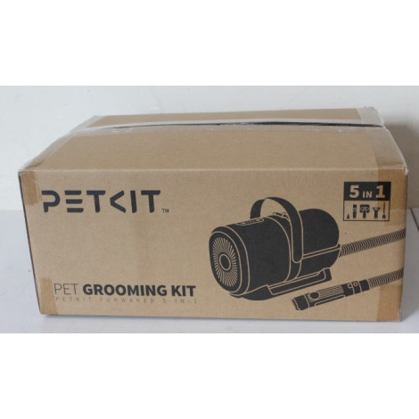 SALE OUT. PETKIT | Air Clipper Pet Grooming Vacuum Kit 5in1 | LM4 | Grey/White | DEMO | Warranty 24 month(s)