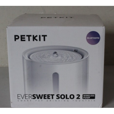 SALE OUT. Petkit P4114 (CT-W2) Eversweet Solo 2 Fountain, White | PETKIT | Smart Pet Drinking Fountain | Eversweet Solo 2 | Capa