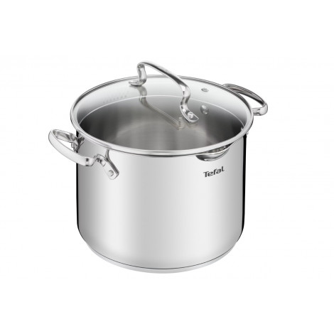 TEFAL | Pot | G7197955 Duetto+ | 6.1 L | Stainless steel | Dishwasher proof | Lid included | Stainless steel