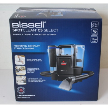 SALE OUT. Bissell | SpotClean C5 Select Portable Carpet and Upholstery Cleaner | 3928N | Corded operating | Handheld | Washing f