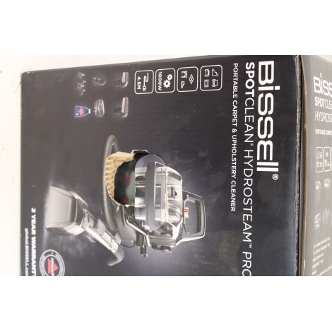 SALE OUT. Bissell | Portable Carpet and Upholstery Cleaner | SpotClean HydroSteam Pro | Corded operating | Washing function | 10