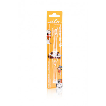 ETA | Toothbrush replacement for ETA0710 | Heads | For kids | Number of brush heads included 2 | Number of teeth brushing modes 