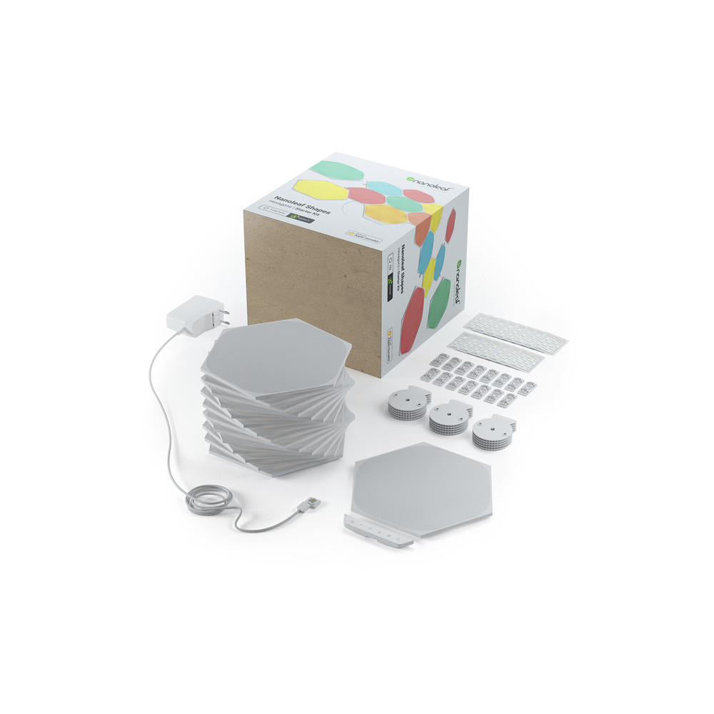 Nanoleaf | Shapes Hexagons Smarter Kit (15 panels) | 16M+