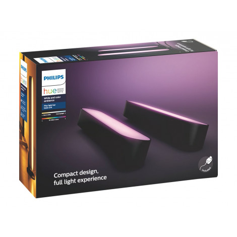 Philips Hue | Lightbar Twin Pack | Hue Play | 42 W | 2000-6500 Hue White Color Ambiance