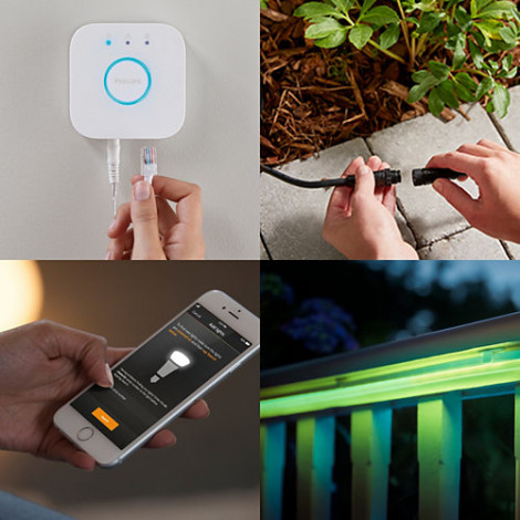 Philips Hue | Lightstrip | Hue White and Colour Ambiance | 37.5 W | White and colored light