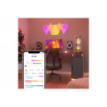 Nanoleaf | Shapes Triangles Starter Kit (9 panels) | 1 W | 16M+ colours