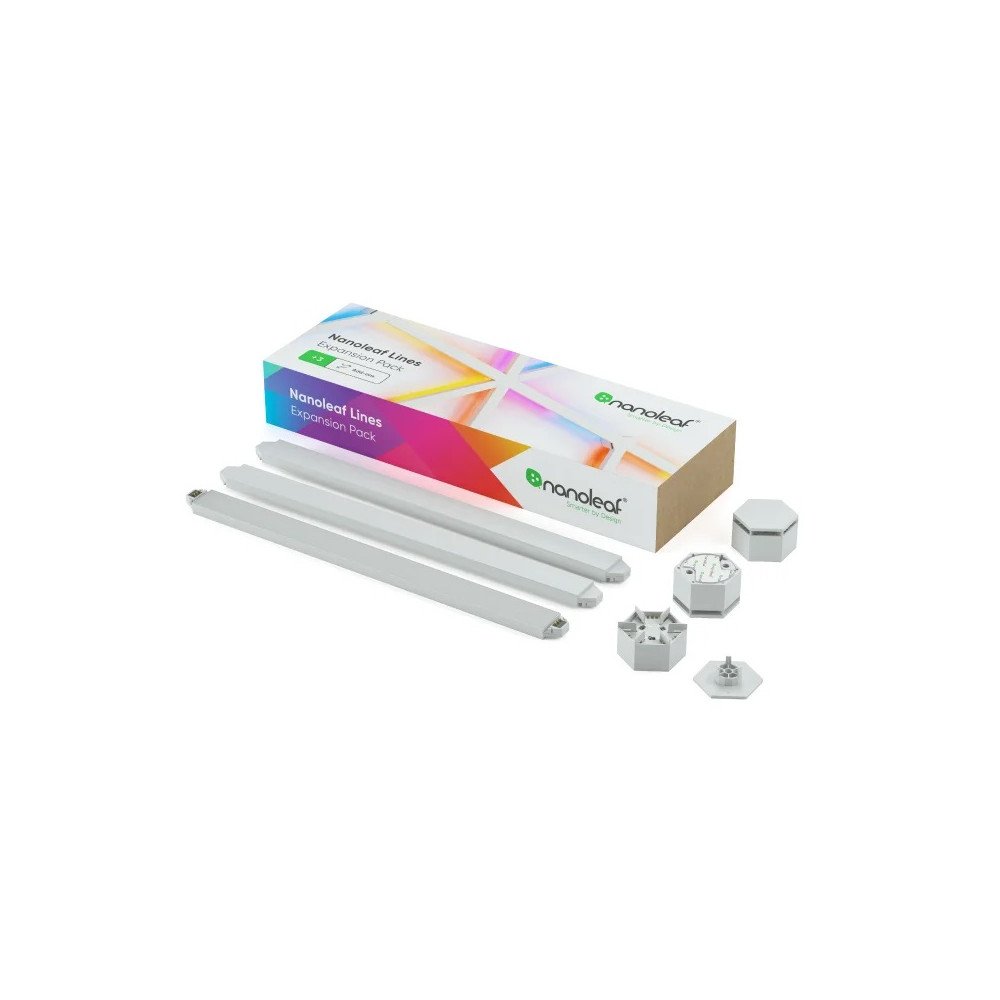 Nanoleaf | Lines Expansion Pack (3 panels) | 16M+ colors
