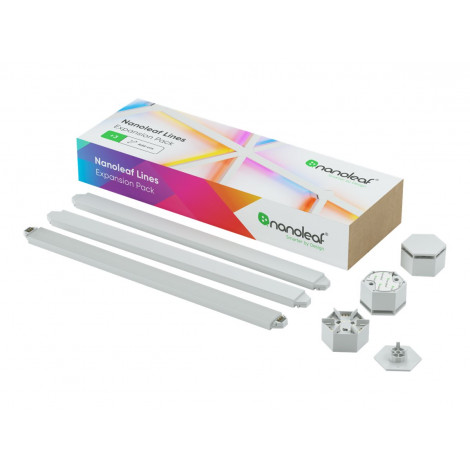 Nanoleaf | Lines Expansion Pack (3 panels) | 16M+ colors