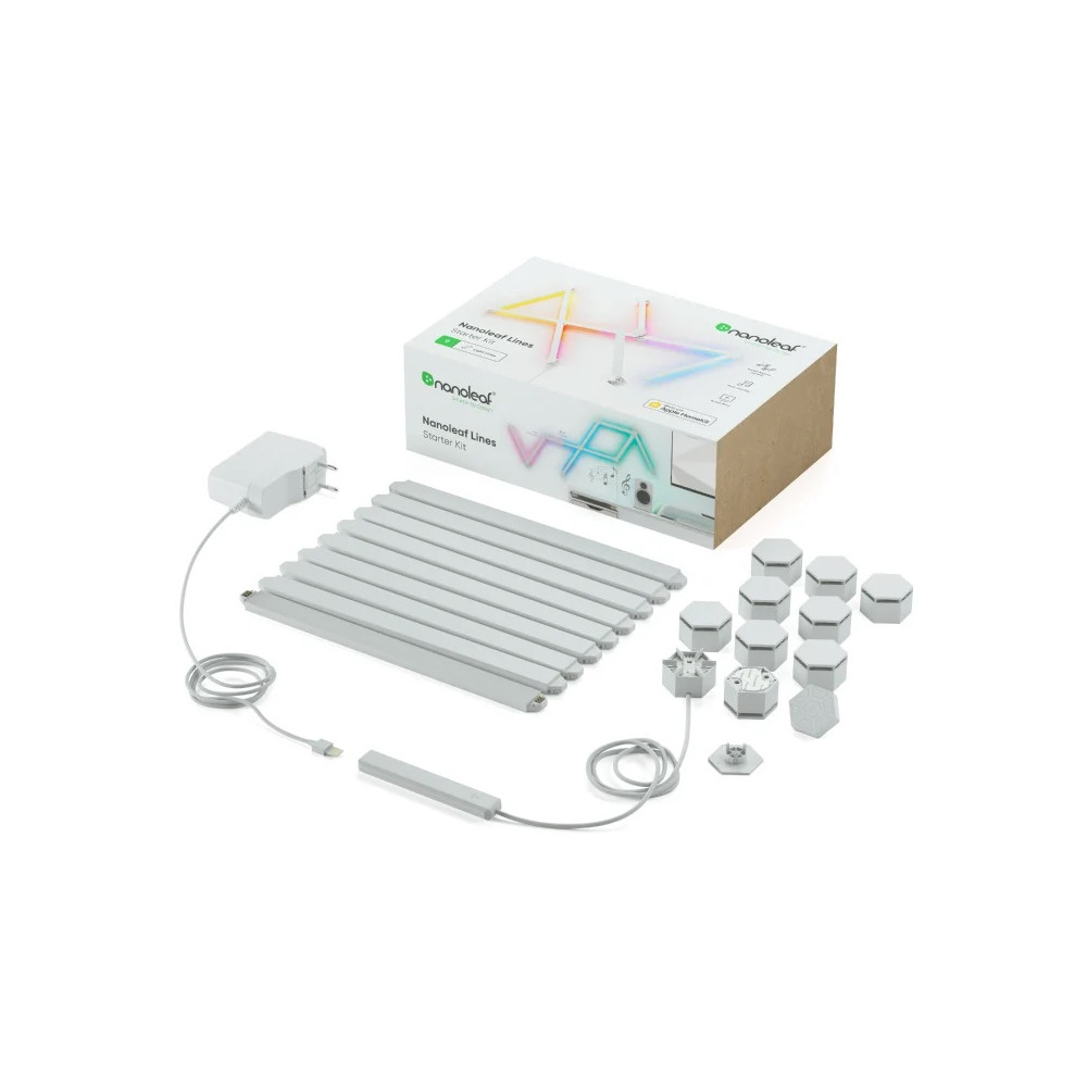 Nanoleaf | Lines Starter Kit (9 panels) | 16M+ colors