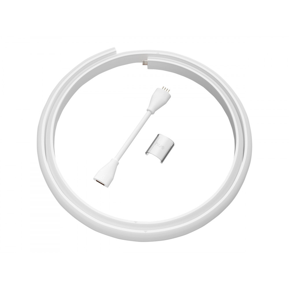 Philips Hue | Lightstrip Extension | Hue Gradient Lightstrip 1m Extension | White and colored light