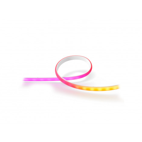Philips Hue | Lightstrip Extension | Hue Gradient Lightstrip 1m Extension | White and colored light