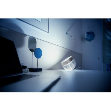 Philips Hue | Hue Iris Portable Lamp, Silver Special Edition | Silver | Portable lamp