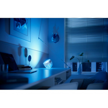 Philips Hue | Hue Iris Portable Lamp, Silver Special Edition | Silver | Portable lamp