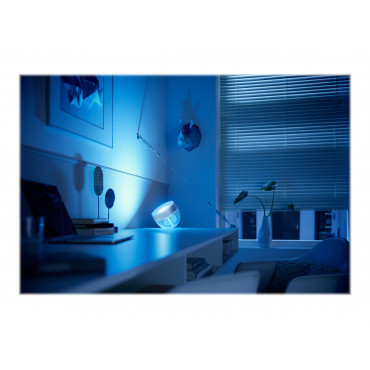 Philips Hue | Hue Iris Portable Lamp, Silver Special Edition | Silver | Portable lamp