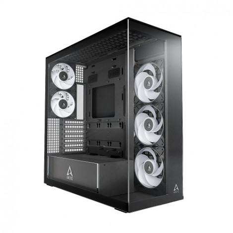 ARCTIC Premium E-ATX PC korpusas Xtender, juodas