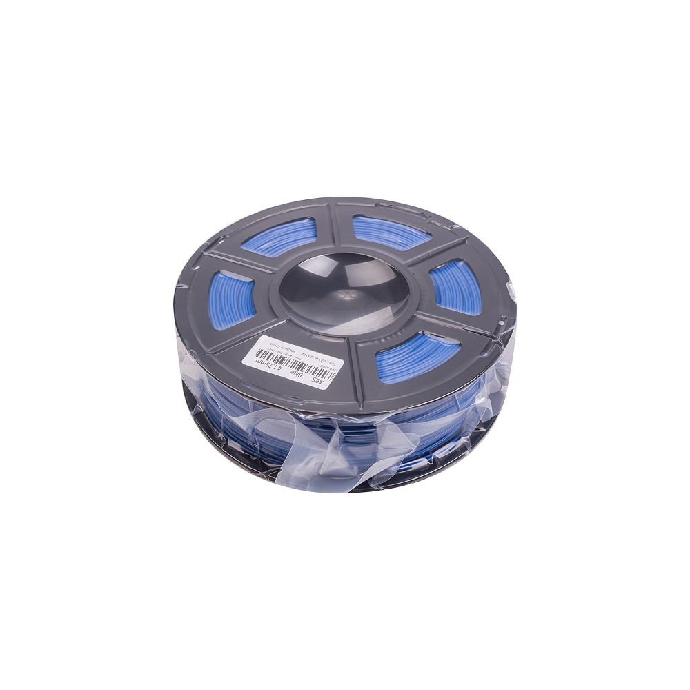 3D spausdinimo plastikas ABS, 1.75mm, 1kg, mėlynas