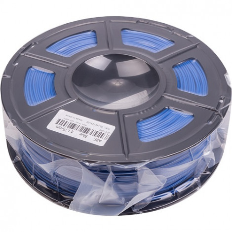 3D spausdinimo plastikas ABS, 1.75mm, 1kg, mėlynas