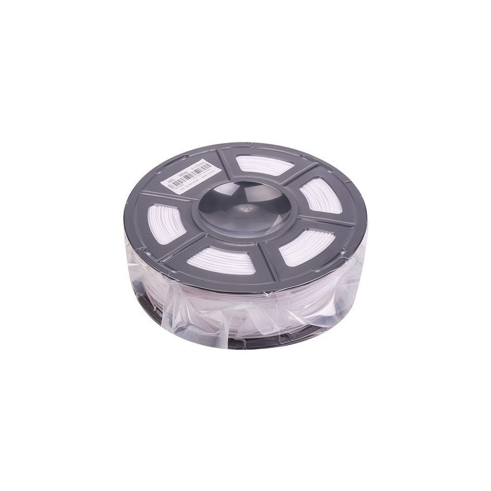 3D spausdinimo plastikas ABS, 1.75mm, 1kg, baltas