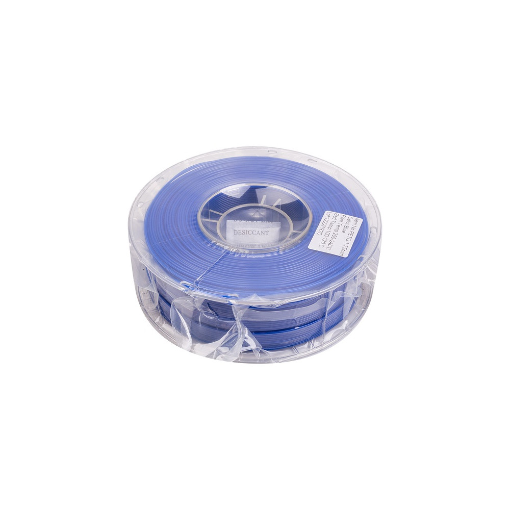 3D spausdinimo plastikas PETG, 1.75mm, 1kg, mėlynas