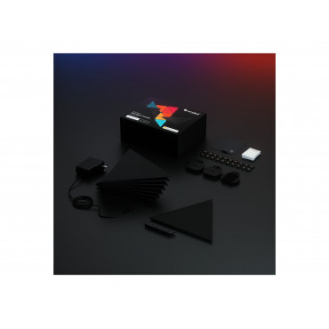 Nanoleaf | Shapes Black Triangles Starter Kit (9 panels) | 42 W | WiFi