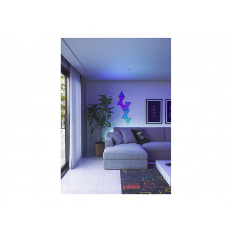 Nanoleaf | Shapes Black Triangles Starter Kit (9 panels) | 42 W | WiFi