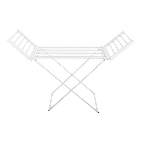 Adler | Foldable electric clothes drying rack | AD 7821 | 220 W | Silver/White