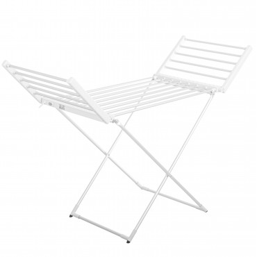 Adler | Foldable electric clothes drying rack | AD 7821 | 220 W | Silver/White