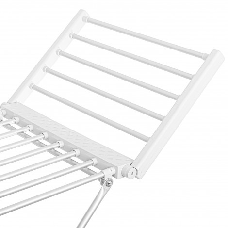 Adler | Foldable electric clothes drying rack | AD 7821 | 220 W | Silver/White