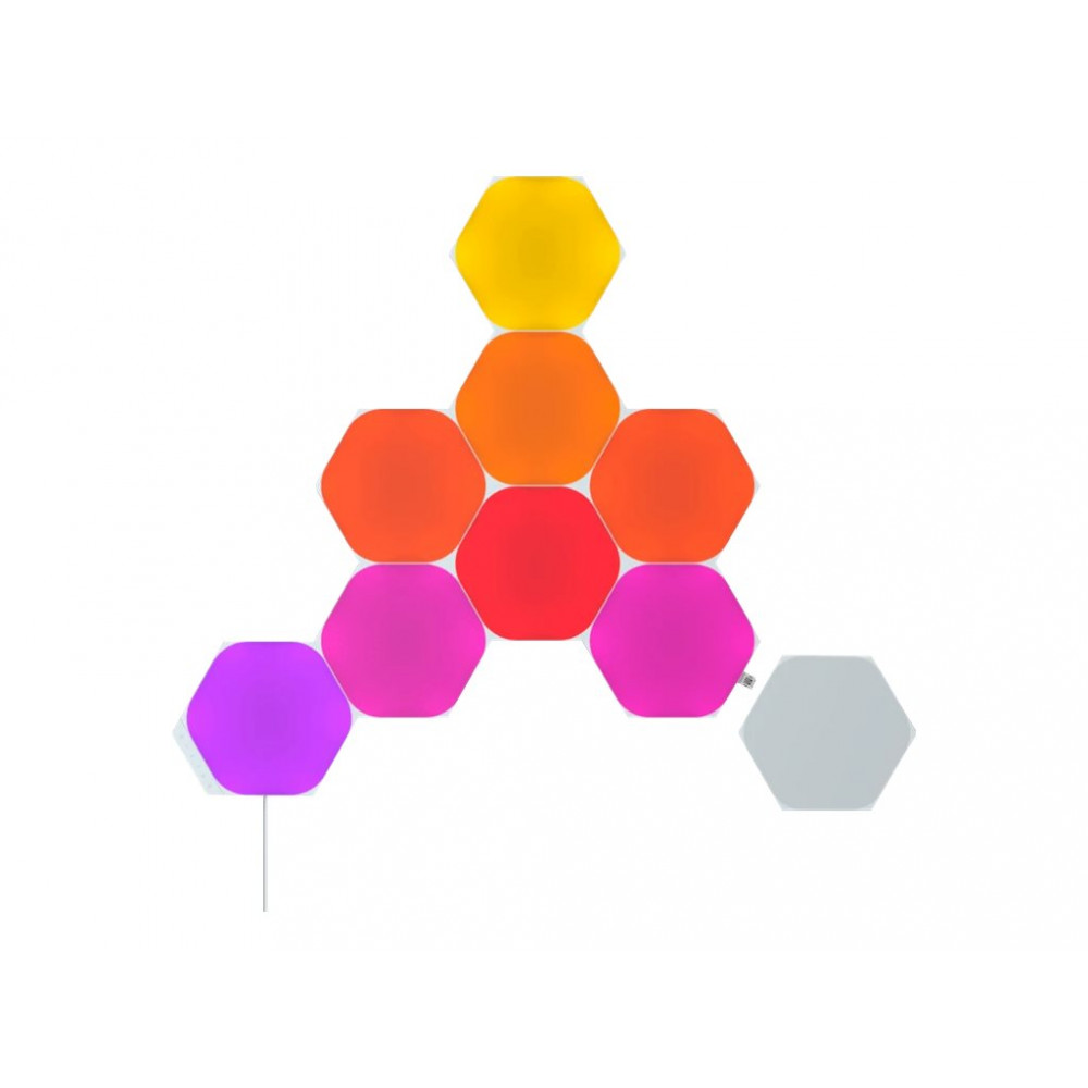Nanoleaf | Shapes Black Hexagons Starter Kit (9 panels) | 42 W | WiFi