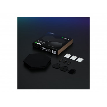 Nanoleaf | Shapes Black Hexagon Expansion pack (3 panels) | 42 W | WiFi