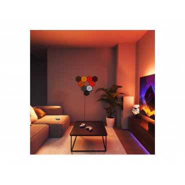 Nanoleaf | Shapes Black Hexagon Expansion pack (3 panels) | 42 W | WiFi