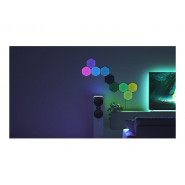Nanoleaf | Shapes Black Hexagon Expansion pack (3 panels) | 42 W | WiFi