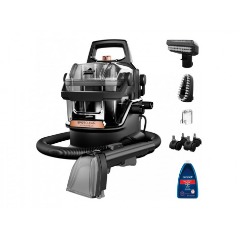 Bissell | Portable Carpet and Upholstery Cleaner | SpotClean HydroSteam Pro | Corded operating | Washing function | 1000 W | Bla
