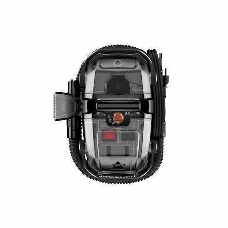 Bissell | Portable Carpet and Upholstery Cleaner | SpotClean HydroSteam Pro | Corded operating | Washing function | 1000 W | Bla