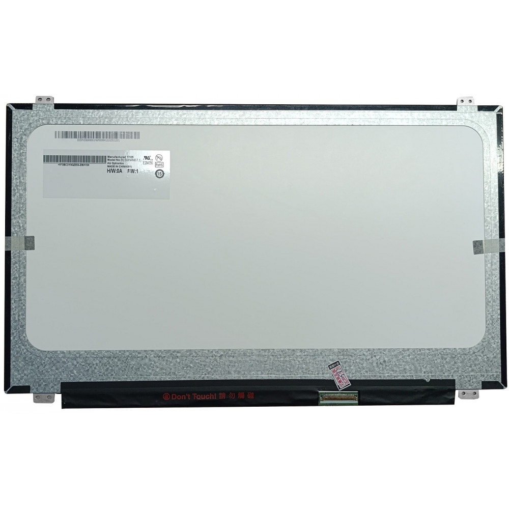 Ekranas 15.6", 1920x1080, 144Hz, matinis, 40pin, dešinėje, IPS