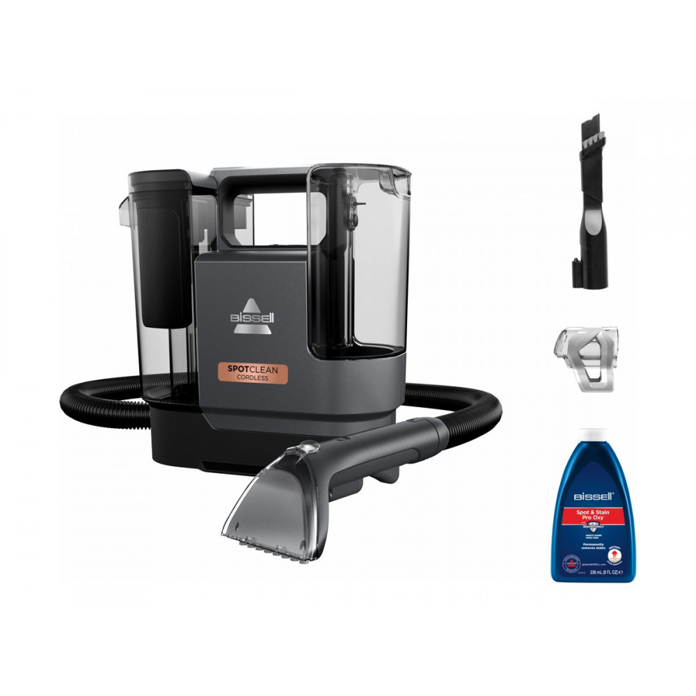 Bissell | SpotClean EU, Carpet and Upholstery Cleaner | 3681N | Cordless operating | Washing function | 165 W | Black | 24 month