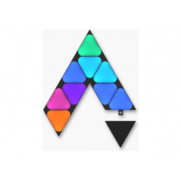 Nanoleaf Shapes Black Mini Triangles Expansion Pack (10 panels)