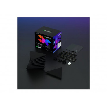 Nanoleaf Shapes Black Mini Triangles Expansion Pack (10 panels)