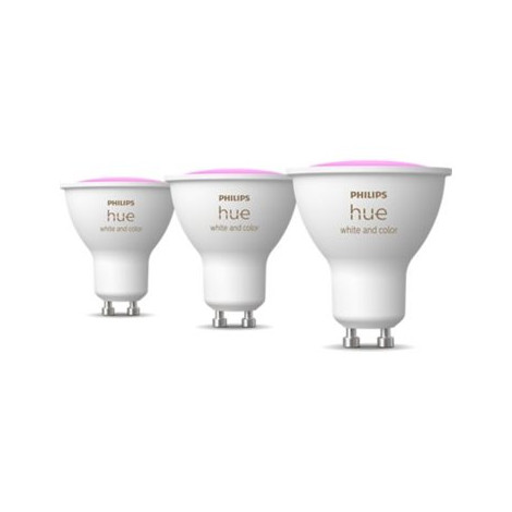 Philips Hue Smart Spotlight, 3pcs pack | GU10 | 4.2 W | White and colour light