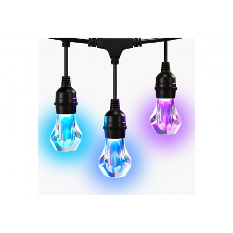 Nanoleaf Essentials Matter Smart Multicolour Outdoor String Lights Expansion 15m | 16M+