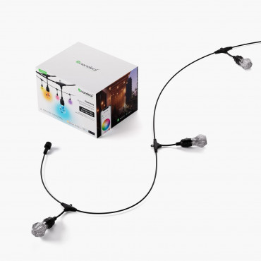 Nanoleaf Essentials Matter Smart Multicolour Outdoor String Lights Expansion 15m | 16M+