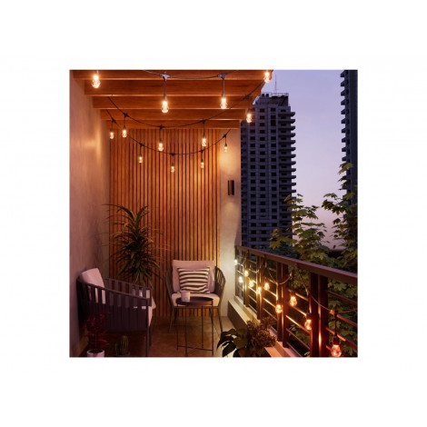 Nanoleaf Essentials Matter Smart Multicolour Outdoor String Lights Expansion 15m | 16M+