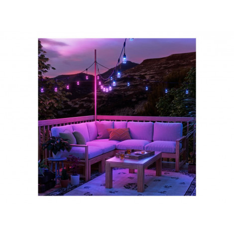 Nanoleaf Essentials Matter Smart Multicolour Outdoor String Lights Expansion 15m | 16M+