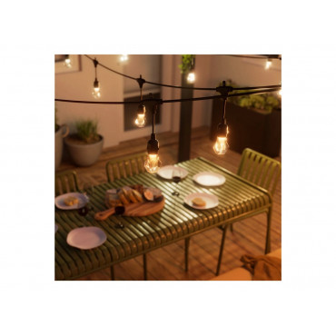 Nanoleaf Essentials Matter Smart Multicolour Outdoor String Lights Expansion 15m | 16M+