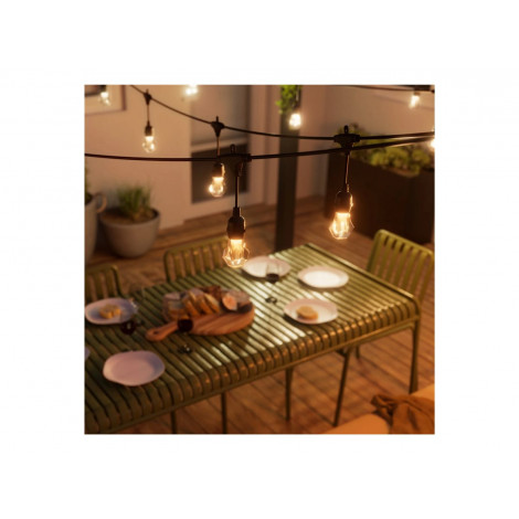 Nanoleaf Essentials Matter Smart Multicolour Outdoor String Lights Expansion 15m | 16M+