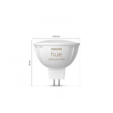 Philips Hue WCA 6.3W 12V MR16, 2pcs | GU5.3