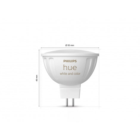 Philips Hue WCA 6.3W 12V MR16, 2pcs | GU5.3